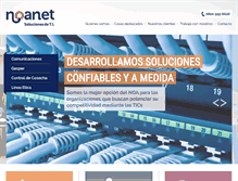Tablet Screenshot of noanet.com.ar